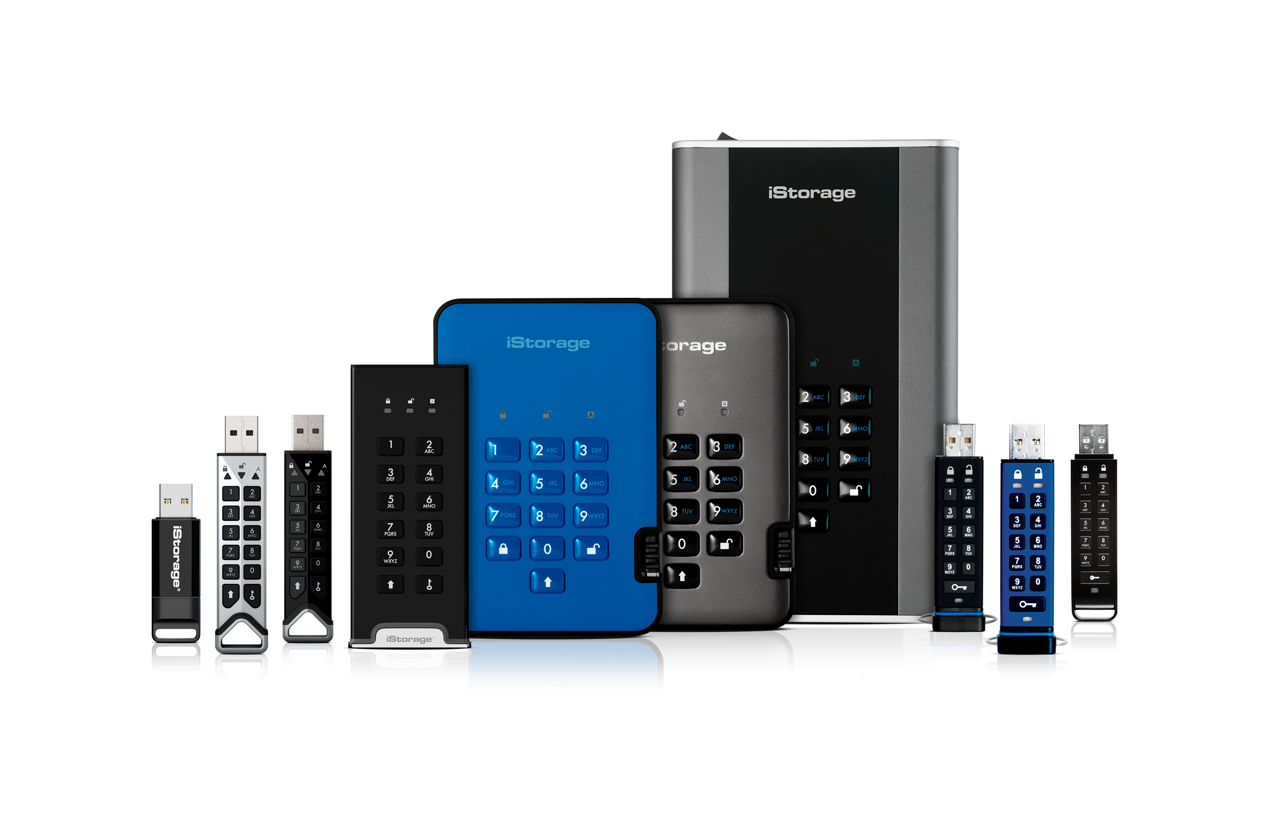 iStorage full product range